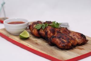 Spicy Grilled Chicken with Crunchy Fennel Salad
