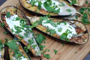Herb Grilled Eggplant Slices