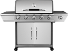 Griddle Master Full Griddle Top Commercial Version for Royal Gourmet 8  Burner Gas Grill 1x48x18.5 - Griddle Master Online