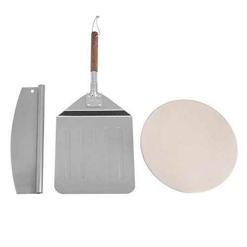 ROYAL GOURMET® KSF1204 3-PIECE PIZZA STONE SET 