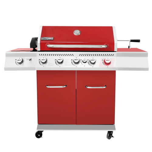 ROYAL GOURMET® GA5403R DELUXE 5-BURNER GAS GRILL IN RED