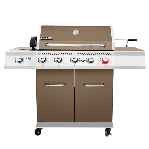 ROYAL GOURMET® GA5403C DELUXE 5-BURNER GAS GRILL IN COFFEE