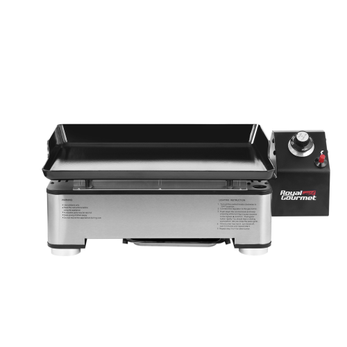 ROYAL GOURMET® PD1202S STAINLESS STEEL 18-INCH PORTABLE GAS GRIDDLE