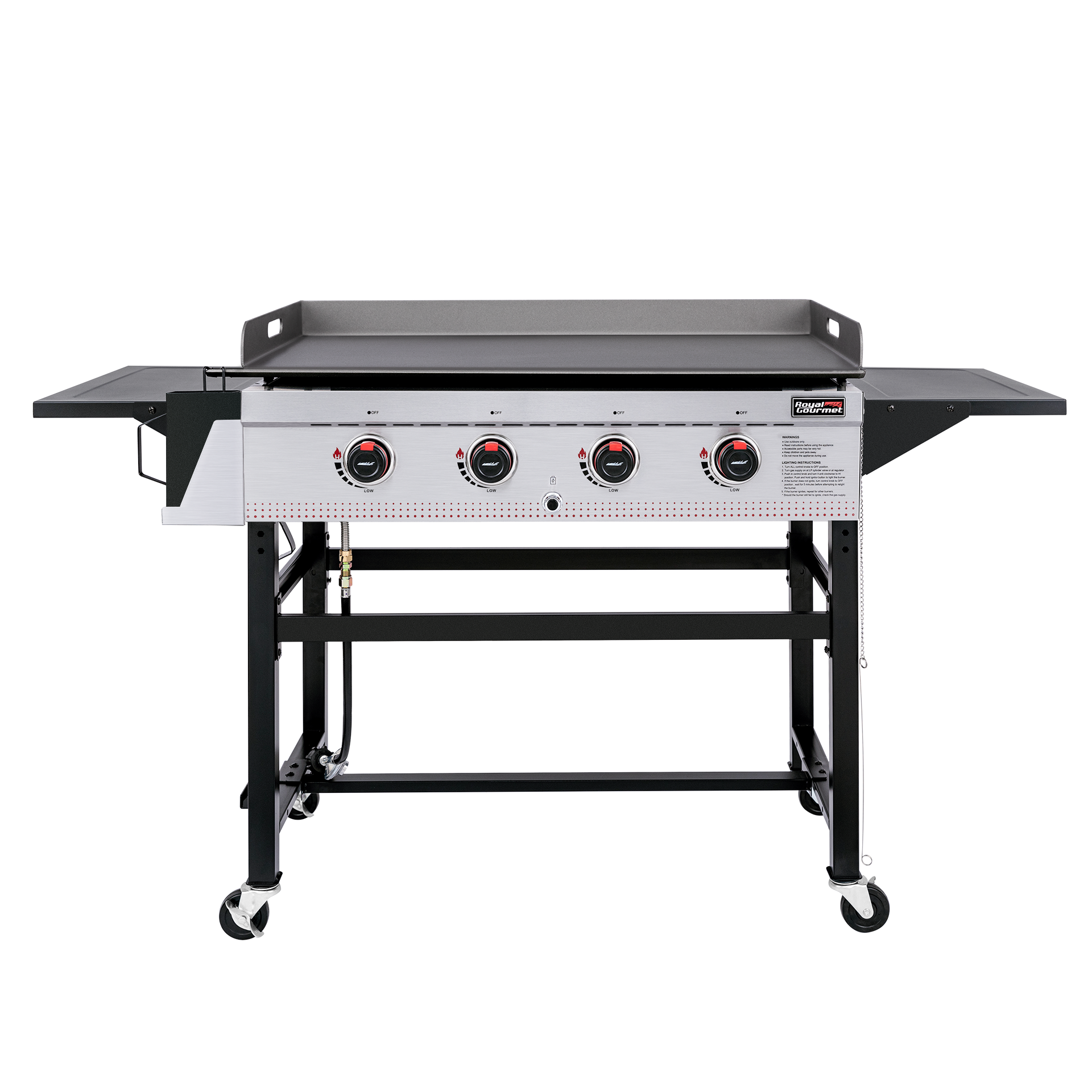ROYAL GOURMET® GB4003 36 INCH 4-BURNER GAS GRIDDLE